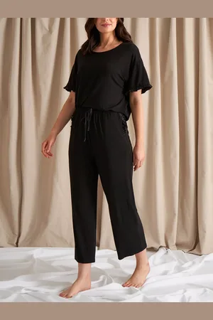 PRETTY YOU Bamboo Frill Pyjama Set