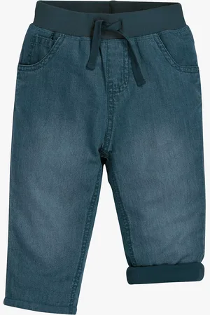 Frugi Baby Comfy Lined Organic Cotton Jeans