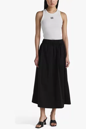 Twist & tango Freya Soft Cotton Blend Midi Skirt