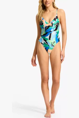 Seafolly Rio Abstract Print Swimsuit