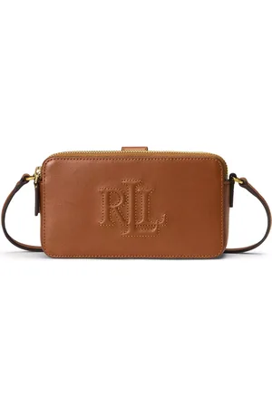 Ralph Lauren Lauren Witley Leather Cross Body Wallet