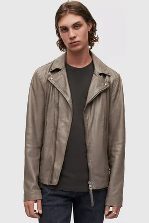 AllSaints Leo Leather Biker Jacket