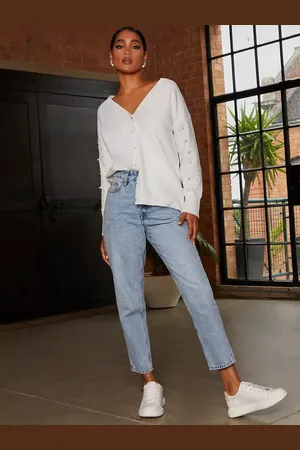 Chi Chi London Pearl Oversized Cardigan