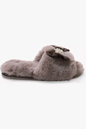 PRETTY YOU Anya Faux Fur Slippers
