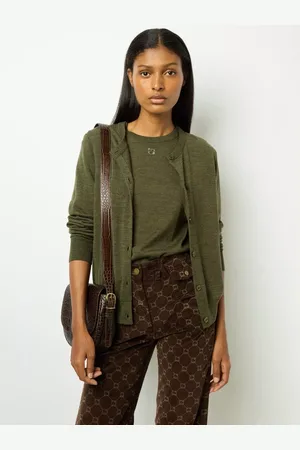 Gerard Darel Lyane Merino Wool Cardigan