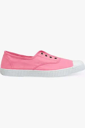 FrenchTrotters Adult Hampton Canvas Plum Plimsolls