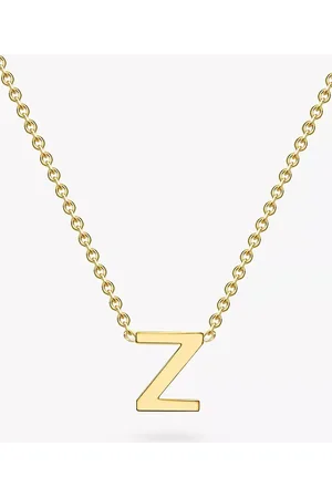 IBB 9ct Yellow Gold Initial Necklace