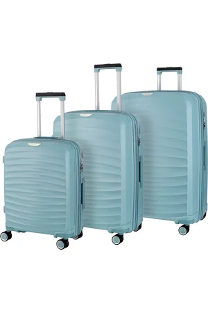 Rock & Candy Sunwave 8-Wheel Expandable Hard Shell Suitcase, Set of 3