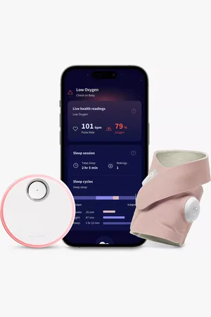 Owlet Dream Sock Smart Baby Monitor, Dusty