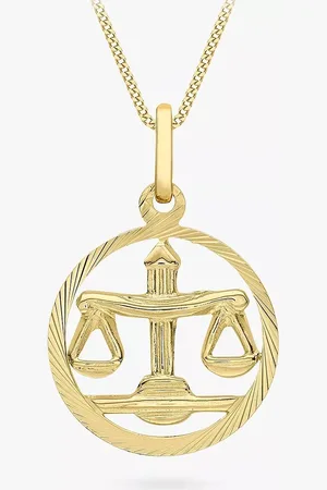 IBB 9ct Yellow Gold Zodiac Necklace