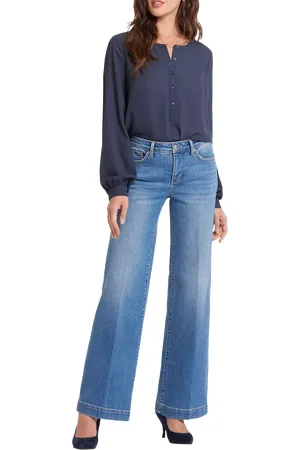 NYDJ Teresa Wide Leg Jeans