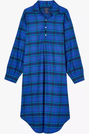 British Boxers Tartan Brushed Cotton Nightshirt