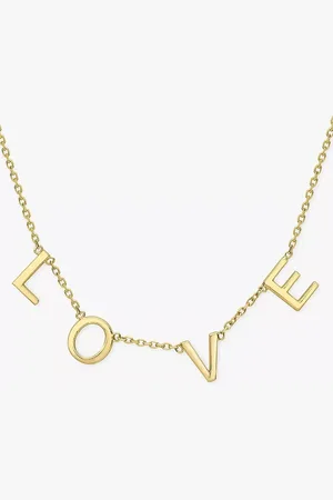 IBB 9ct Yellow Love Necklace