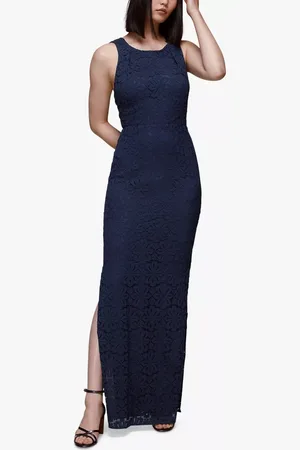 Whistles Lace Tie Back Maxi Dress