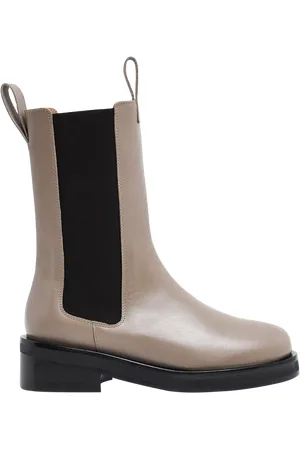 Flattered Liana Leather Mid-Calf Chelsea Boots