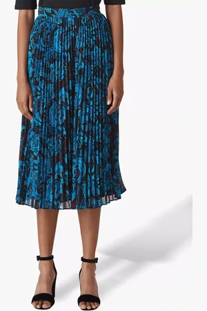 Whistles Parker Print Pleated Skirt
