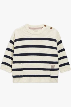 John Lewis Baby Breton Stripe Jumper