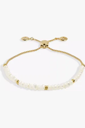 Joma Jewellery Manifestones Pearl Plated Bracelet