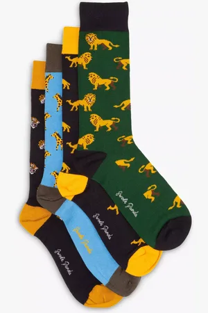 Swole Panda Animals Bamboo Socks, Pack of 4