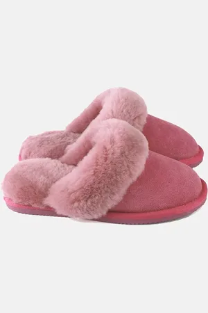 British Boxers Sheepskin Slippers