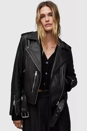 AllSaints Balfern Leather Biker Jacket