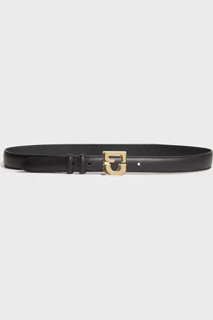 Gerard Darel Le Lauren Slim Leather Belt