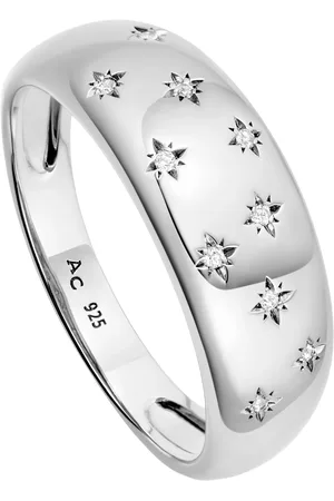 ASTLEY CLARKE Celestial Tiny Star Wide Band Ring