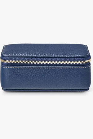 ASPINAL OF LONDON Medium Pebble Leather Jewellery Case