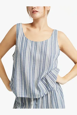 Nudea The Night Vest Scoop Neck Cami Pyjama Top