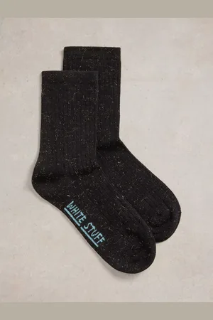 White Stuff Sparkle Organic Cotton Blend Socks
