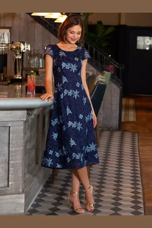 Alie Street Charlotte Floral Lace Dress