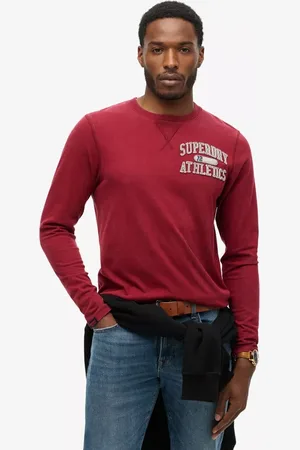 Superdry Vintage Athletic Chest Long Sleeve T-Shirt