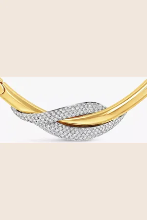Milton & Humble Jewellery Pre-Loved Wempe 18ct Pave Diamond Collarette Necklace