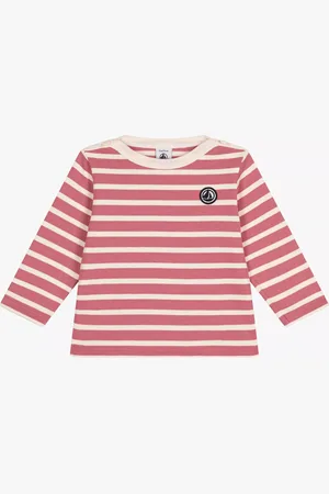 Petit Bateau Baby Breton Stripe Cotton Top