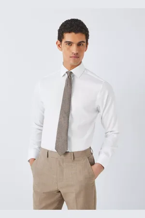 John Lewis Non Iron Twill Slim Fit Single Cuff Shirt