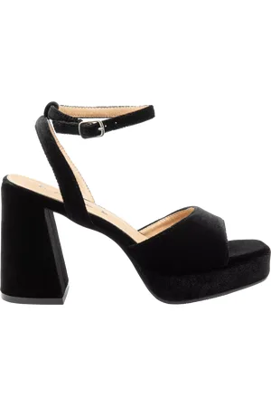 Ravel Surina Velvet Platform Heeled Sandals
