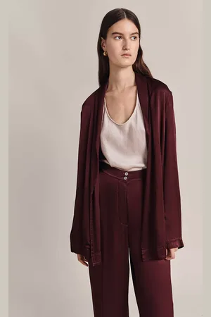 Ghost Thea Relaxed Satin Jacket