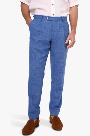 KOY Linen Blend Suit Trousers