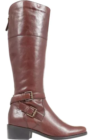 JONES BOOTMAKER Phoebe Slim Calf Fit Leather Riding Boots