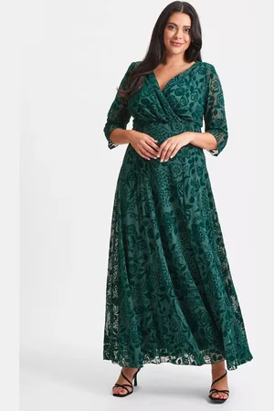 Scarlett & Jo Verity V Neck Maxi Gown