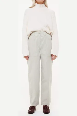 Whistles Petite Tessa Striped Trousers