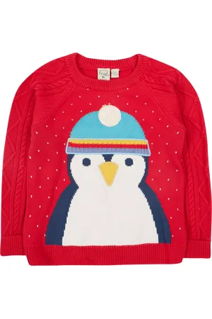 Frugi Baby Caleb Character Knit Jumper