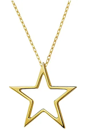 London Road 9ct Portobello Starry Night Open Star Pendant