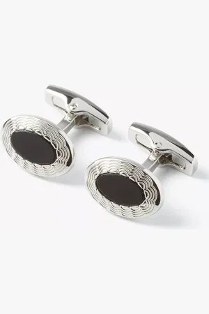 Simon Carter Allegro Scalloped Edge Cufflinks