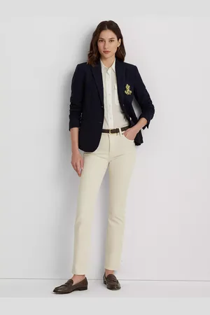 Ralph Lauren Lauren Anfisa Patch Jacquard Blazer