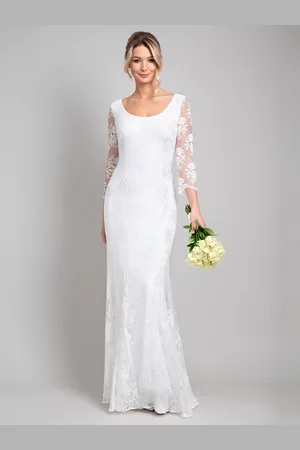 Alie Street Maria Floor Length Wedding Gown