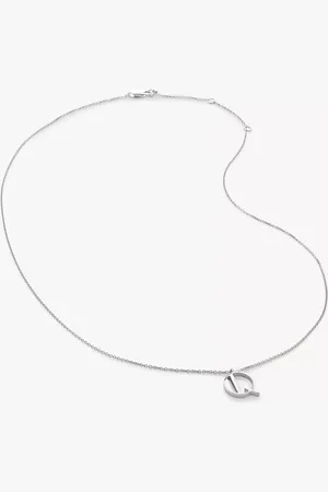 Monica Vinader Initial Necklace Adjustable 41-46cm/16-18"