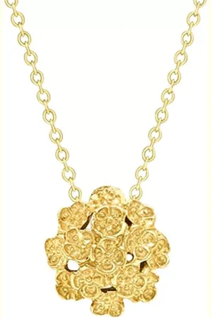 London Road 9ct Yellow Posy Pendant Necklace