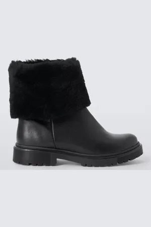 John Lewis Pia Water-Repellent Leather Boots