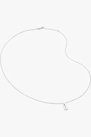 Monica Vinader Initial Necklace Adjustable 41-46cm/16-18"